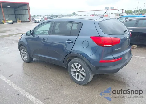 2015 Kia Sportage Lx from USA, damaged, VIN KNDPB3AC6F7678190